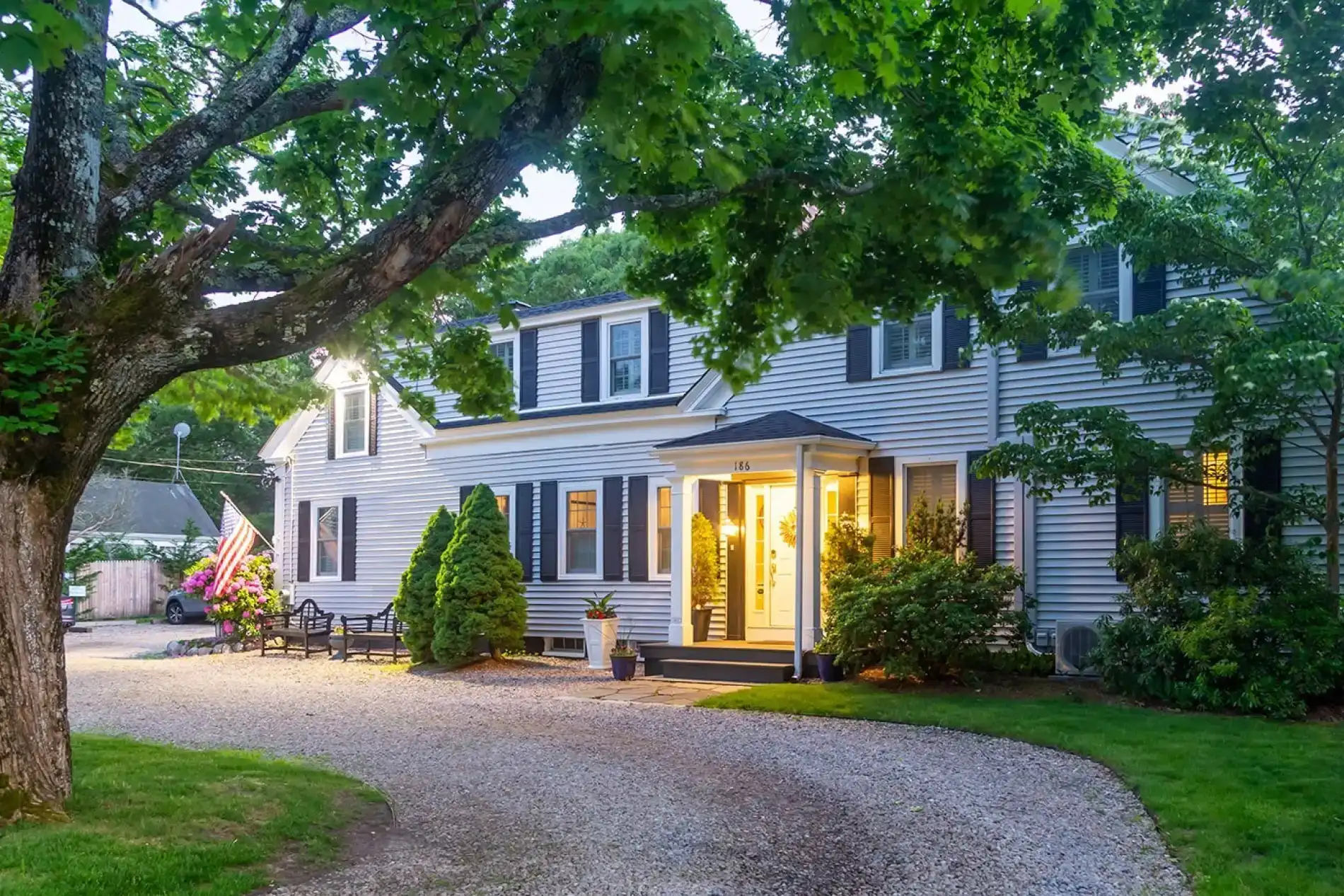 Exterior of our Cape Cod Inn