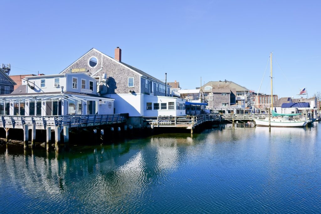 Cape Cod restaurants on the water.